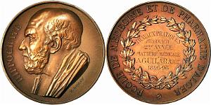MEDAILLES D AFN 231 Medaille Hippocrate a alger